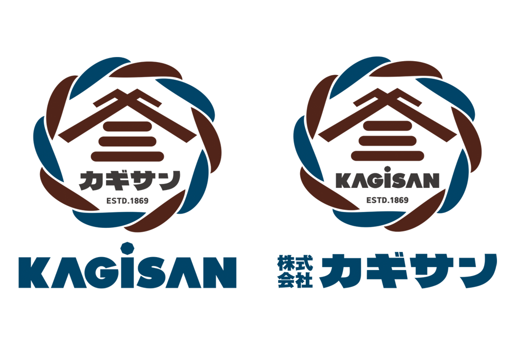 株式会社カギサン　ロゴ